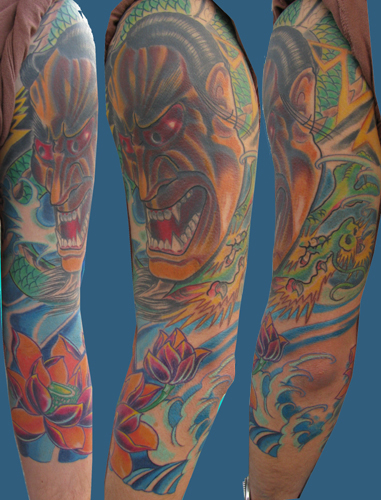 Tattoos - masters 3/4 sleeve - 26565